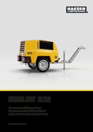 Portable Air Compressors - Diesel, Electric, Gasoline Kaeser Mobilair M 20 PE