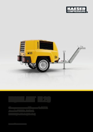 Portable Air Compressors - Diesel, Electric, Gasoline Kaeser Mobilair M 20 PE