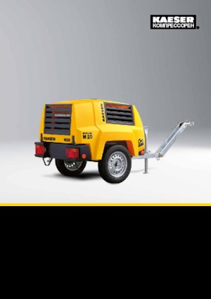 Portable Air Compressors - Diesel, Electric, Gasoline Kaeser Mobilair M 20 PE