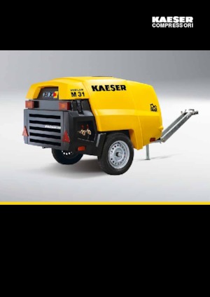 Portable Air Compressors - Diesel, Electric, Gasoline Kaeser Mobilair M 27 PE