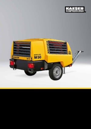 Portable Air Compressors - Diesel, Electric, Gasoline Kaeser Mobilair M 43 PE