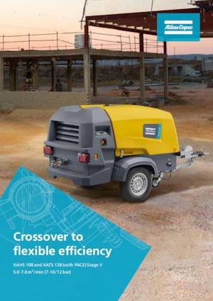 Taşınabilir Hava Kompresörleri - Dizel, Elektrikli, Benzinli Atlas Copco XAHS 108 Kd