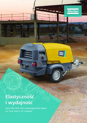Taşınabilir Hava Kompresörleri - Dizel, Elektrikli, Benzinli Atlas Copco XAHS 108 Kd