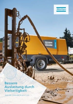 Portable Air Compressors - Diesel, Electric, Gasoline Atlas Copco XAHS 408 CD