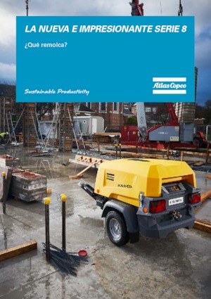 Portable Air Compressors - Diesel, Electric, Gasoline Atlas Copco XAS 48 KdG 12 kVA