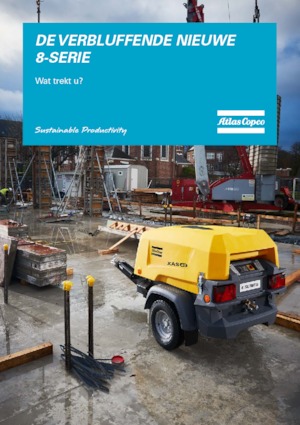 Taşınabilir Hava Kompresörleri - Dizel, Elektrikli, Benzinli Atlas Copco XAS 48 KdG 12 kVA