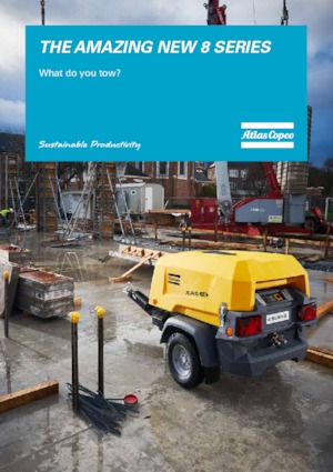 Portable Air Compressors - Diesel, Electric, Gasoline Atlas Copco XAS 58 Kd