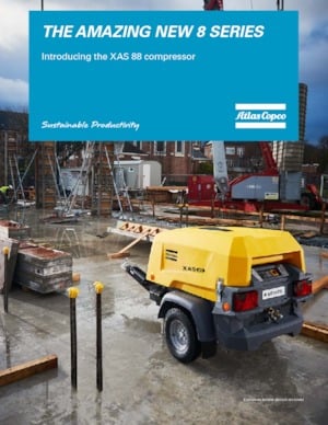 Taşınabilir Hava Kompresörleri - Dizel, Elektrikli, Benzinli Atlas Copco XAS 88 Kd