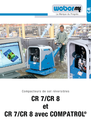 Reversible Vibratory Plate Compactors weber mt CR 7 MSM