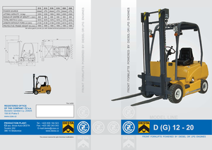 Diesel Forklifts Desta D 12