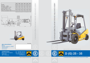 Diesel Forklifts Desta D 25