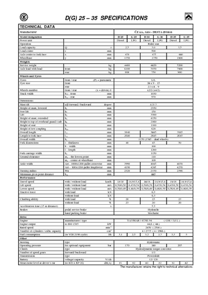 Ön forkliftler dizel Desta D 35