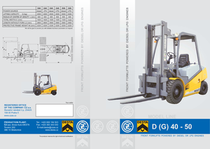 Diesel Forklifts Desta D 40