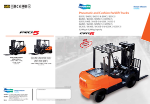 Ön forkliftler dizel Doosan D 40 S