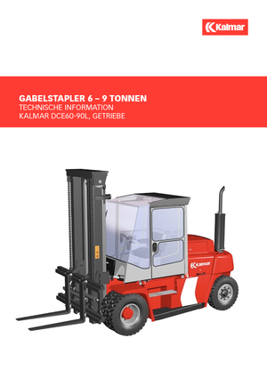 Diesel Forklifts Kalmar DCE 80-9