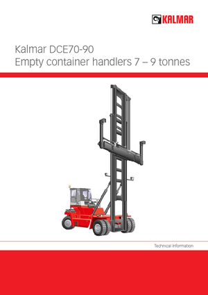 Diesel Forklifts Kalmar DCE 90-45 E7