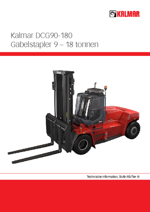 Diesel Forklifts Kalmar DCG 160-12