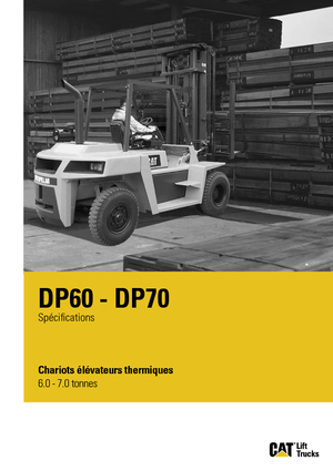 Diesel Forklifts Caterpillar DP70