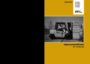 Diesel Forklifts Caterpillar DP40K