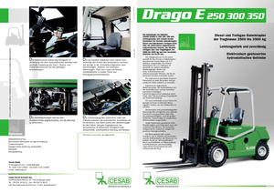 Diesel Forklifts Cesab Drago 250 E