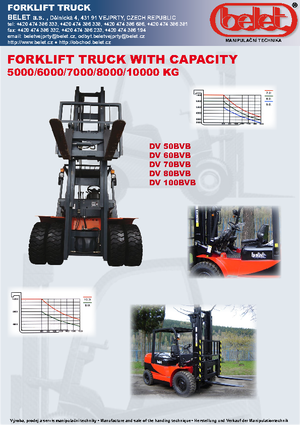 Diesel Forklifts Belet DV 100 BVB