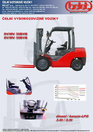 Diesel Forklifts Belet DV 30 BVB