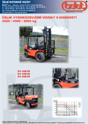 Diesel Forklifts Belet DV 50 BVB
