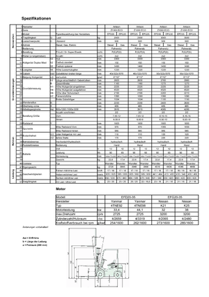 Diesel Forklifts Artison EFD 25 ECO-Z