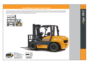 Diesel Forklifts OMG Ergos 100 D