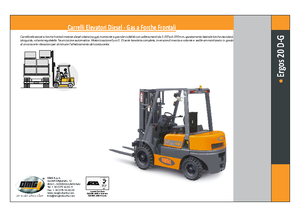 Diesel Forklifts OMG Ergos 20 D