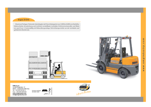 Ön forkliftler dizel OMG Ergos 25 D