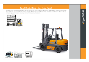 Diesel Forklifts OMG Ergos 30 D