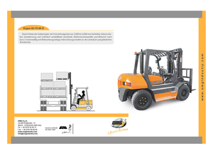 Ön forkliftler dizel OMG Ergos 70 D