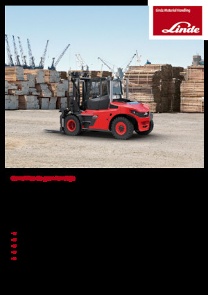 Dizel Patlamaya Dayanıklı Forkliftler Linde H100/1200