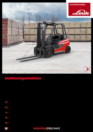 Diesel Explosion Proof Forklifts Linde H20/600D