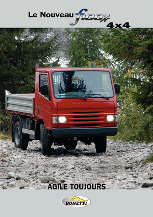 Municipal Tractors Front Hitch Bonetti F 100 X