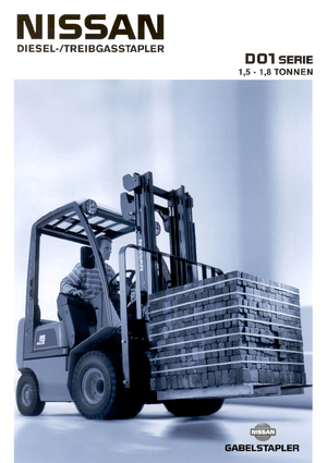 Diesel Forklifts Nissan FD 01 A 18 Q