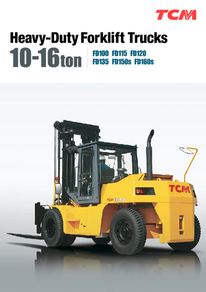 Rough Terrain Forklifts TCM FD 115-4