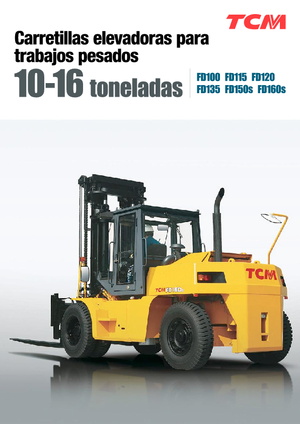 Rough Terrain Forklifts TCM FD 115-4