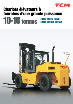 Rough Terrain Forklifts TCM FD 115-4