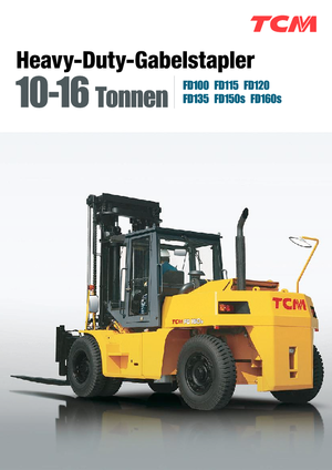 Rough Terrain Forklifts TCM FD 115-4