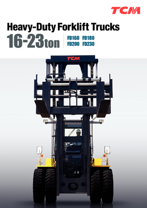 Rough Terrain Forklifts TCM FD 200-3