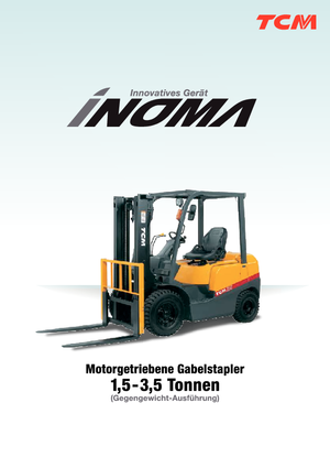 Diesel Forklifts TCM FD 25 T 3 Inoma