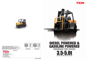 Diesel Forklifts TCM FD 50 T 2
