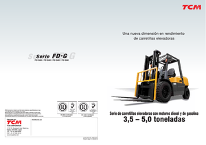 Diesel Forklifts TCM FD 50 T 2