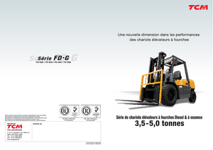 Diesel Forklifts TCM FD 50 T 2