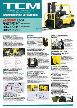 Diesel Forklifts TCM FD 45 Z 7