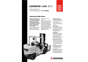 Diesel Forklifts Mitsubishi FD 50 N