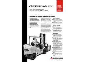 Diesel Forklifts Mitsubishi FD 50 N