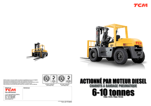 Ön forkliftler dizel TCM FD 100-2